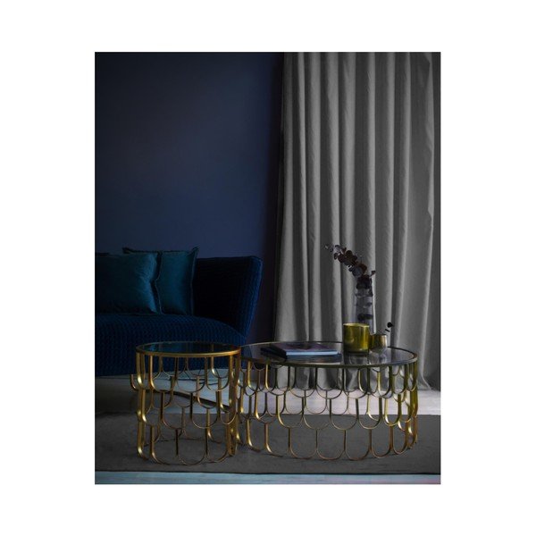 Завеса от сиво кадифе , 140 x 260 cm - Velvet Atelier-image-2