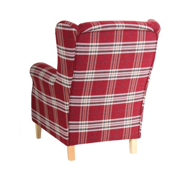 Червен плетен фотьойл Lorris - Max Winzer-image-4