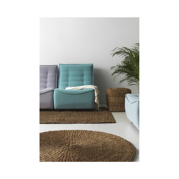 Кафява табуретка от тръстикови пръчки Seaweed – Geese-image-1