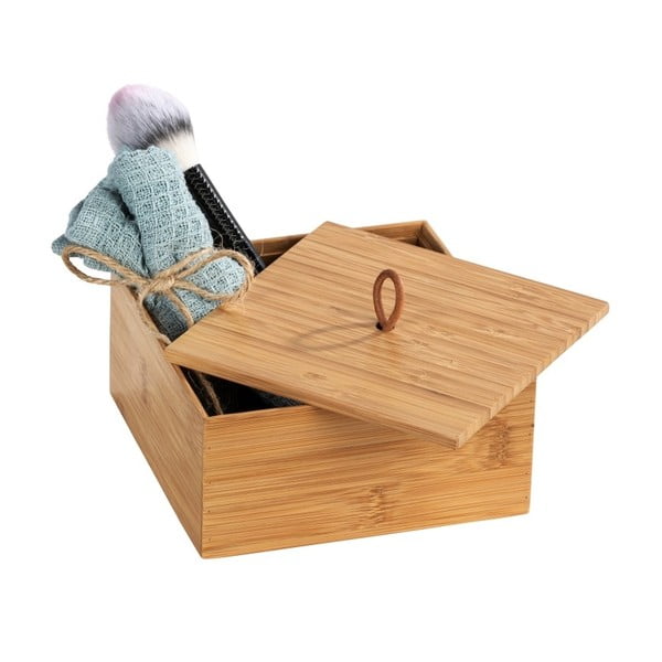Бамбукова кутия с капак, ширина 15 cm Terra - Wenko-image-1