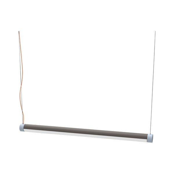 Сиво LED затъмняващо се висящо осветително тяло Interplay – Hübsch-image-3