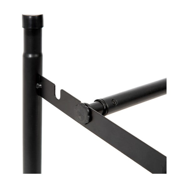 Черен метален телескопичен шкаф за обувки - Compactor-image-4