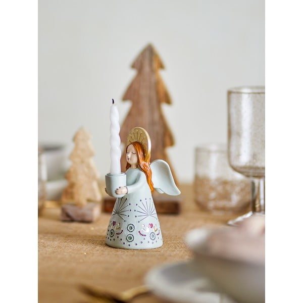 Свещник от полирезин Emmelie – Bloomingville-image-2