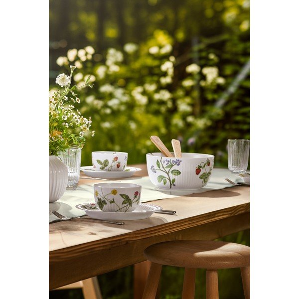 Бяла порцеланова купичка за супа 600 ml Hammershøi Summer – Kähler Design-image-1