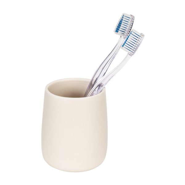 Кремава керамична чаша за четки за зъби Margo – Allstar-image-3