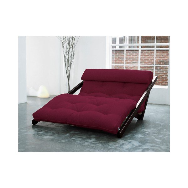 Lenoška Karup Figo, Wenge/Bordeaux, 120 cm-image-1