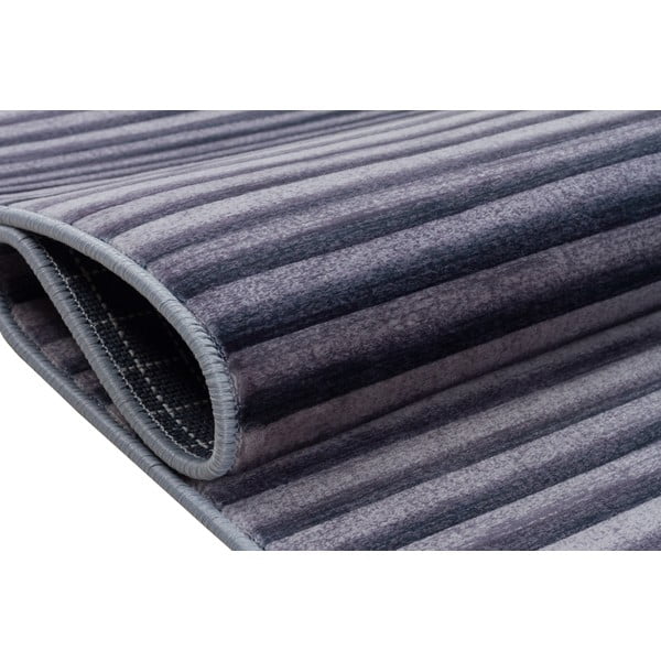 Сив миещ се килим 160x100 cm - Vitaus-image-3