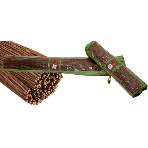 Балконски параван от плетеница в естествен цвят 300x200 cm – Garden Pleasure-image-1