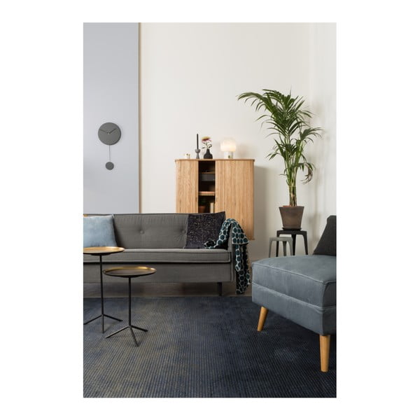 Минимален сив стенен часовник - Zuiver-image-2