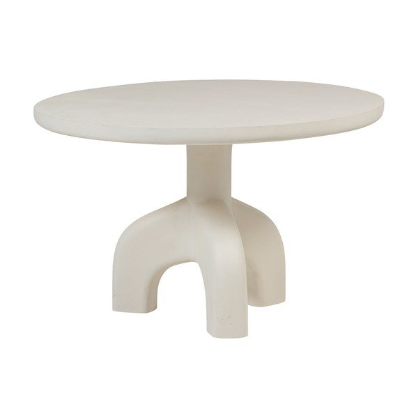 Пластмасова кръгла градинска маса за хранене ø 120 cm Luno – WOOOD