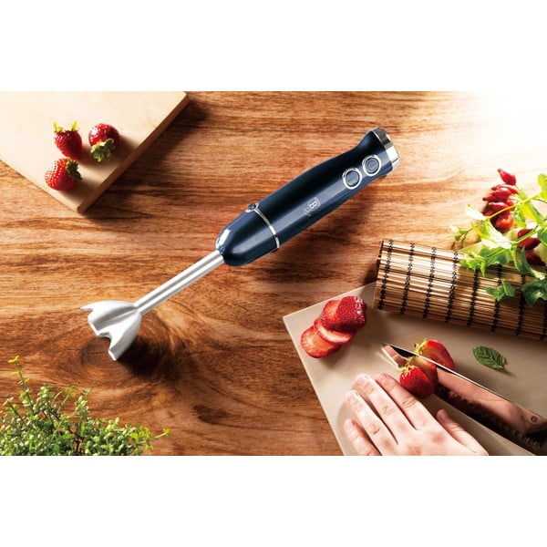 Син пръчков миксер Aquamarine Metallic Line - BerlingerHaus-image-1