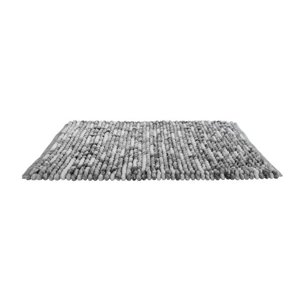 Гладък сив килим за баня, 90 x 60 cm - Wenko