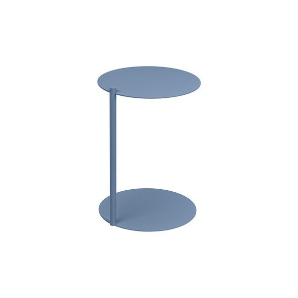 Стоманена кръгла странична масичка 41x40 cm Ande – noo.ma-image-2