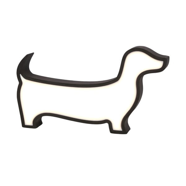 Черна бебешка лампа Dog - Candellux Lighting-image-1