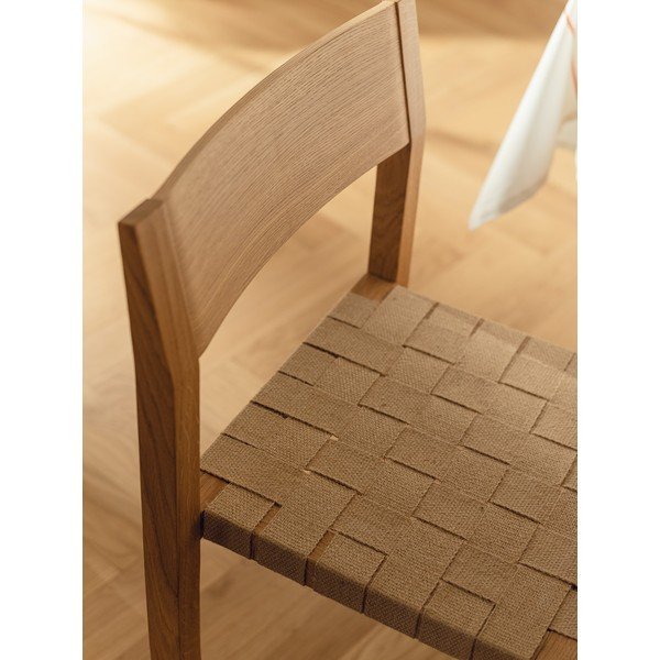 Трапезен стол за подреждане от масивен дъб в естествен цвят Toli – noo.ma-image-4