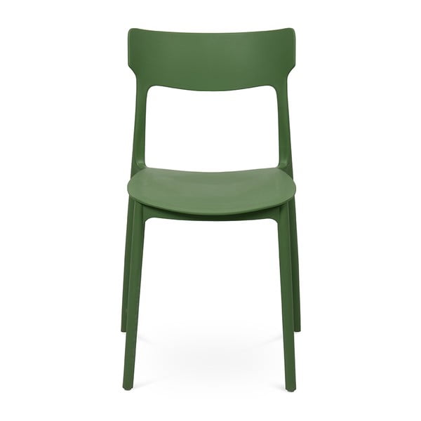 Зелен пластмасов градински стол Biá – Bonami Essentials-image-2