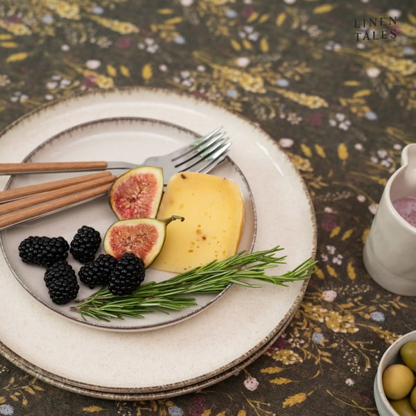 Ленена подложка за хранене 35x45 cm Woodland – Linen Tales-image-1