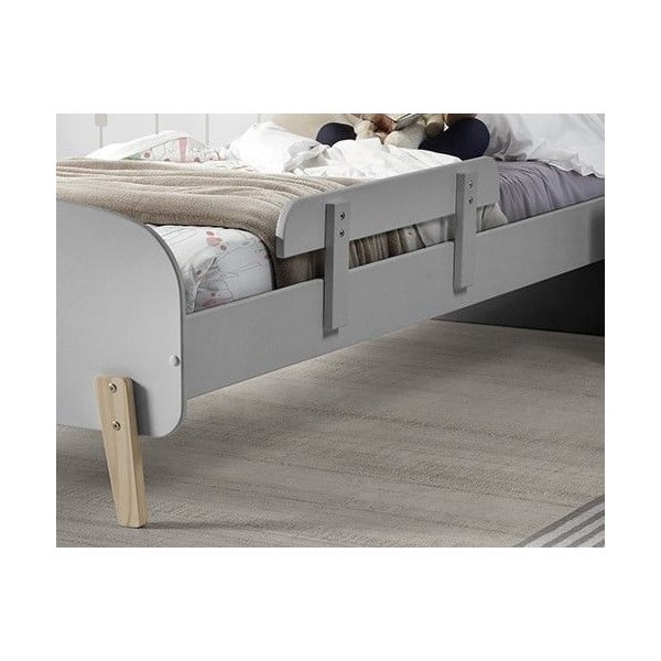 Сива бариера за детско легло Kiddy - Vipack-image-1