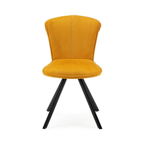 Жълти трапезни столове в комплект от 2 Simbra - Marckeric-image-2