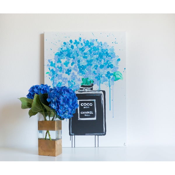 Obraz Gold Hydrangeas, 50x70 cm-image-2