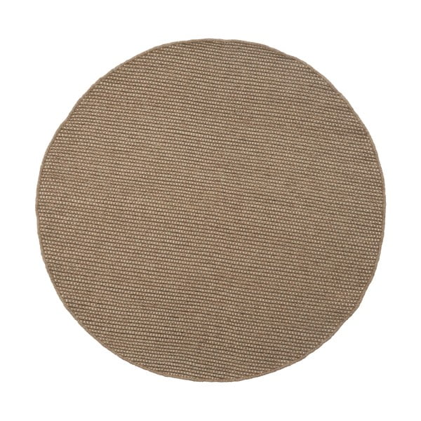 Vlněný koberec Asko, 150 cm, šedý