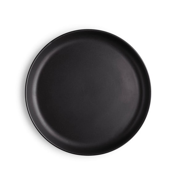 Черна керамична чиния Nordic, ø 21 cm Nordic Kitchen - Eva Solo