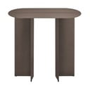 Кафява стоманена конзолна маса 35x80 cm Oru – Blomus