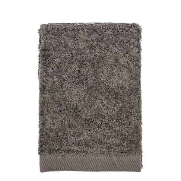 Сива кърпа от органичен памук 50x100 cm Comfort - Södahl-image-2