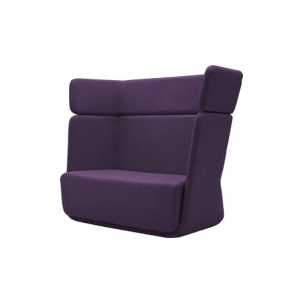 Тъмно лилава кошница Eco памук Лилав фотьойл - Softline