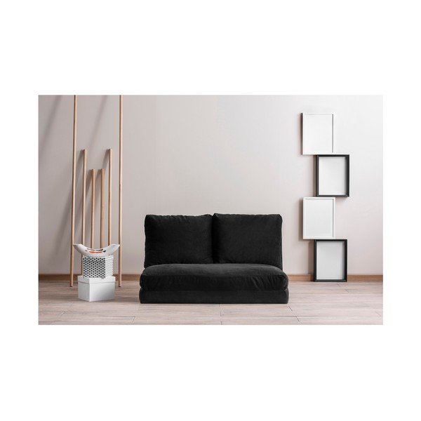 Черен разтегателен диван 120 cm Taida – Balcab Home-image-1