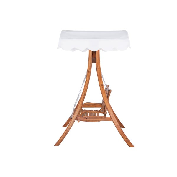 Zahradní dřevěná houpačka s přístřeškem Monobeli Swingy-image-3