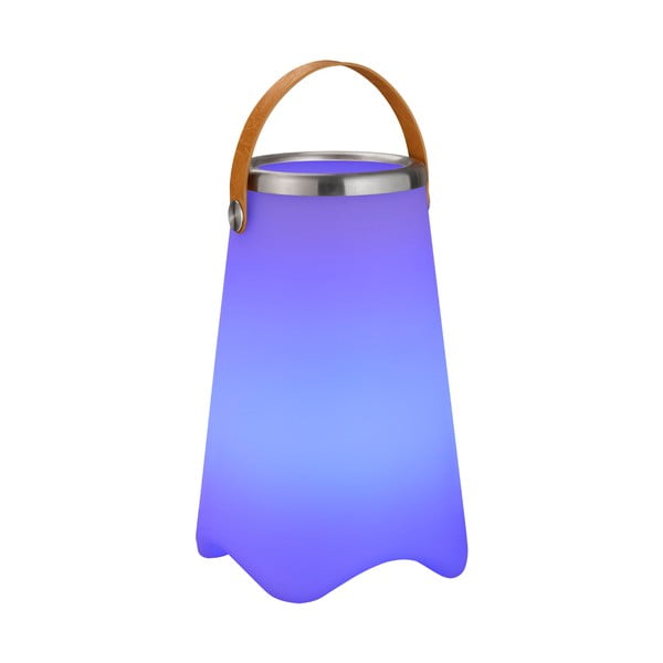 LED външно осветително тяло с високоговорител със соларен панел (височина 38 cm) Jamaica – Reality-image-3