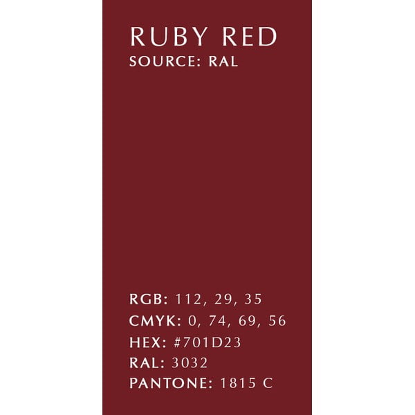 Червено LED висящо осветително тяло с метален абажур ø 31 cm Asteria Mini – UMAGE-image-1