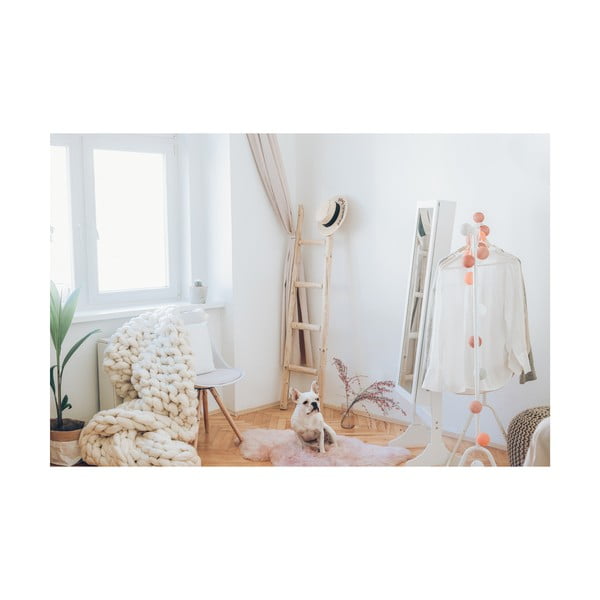 Бяла светлинна верига с LED крушки , 30 лампички - LUKKA-image-4