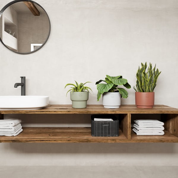 Керамична ръчно изработена саксия за цветя ø 17 cm Echo – Artevasi-image-4