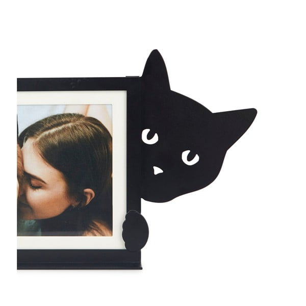 Черна метална стояща рамка 36x16 cm Hidden Cat – Balvi-image-1