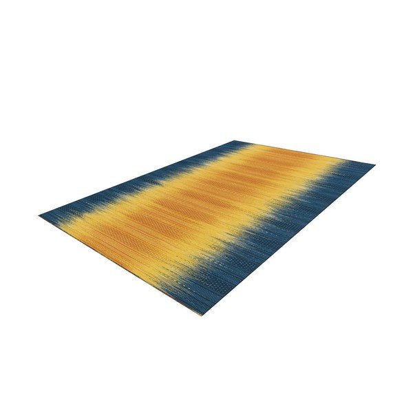 Син и жълт ръчно изработен килим Sunset 8070, 140 x 200 cm - Arte Espina-image-1