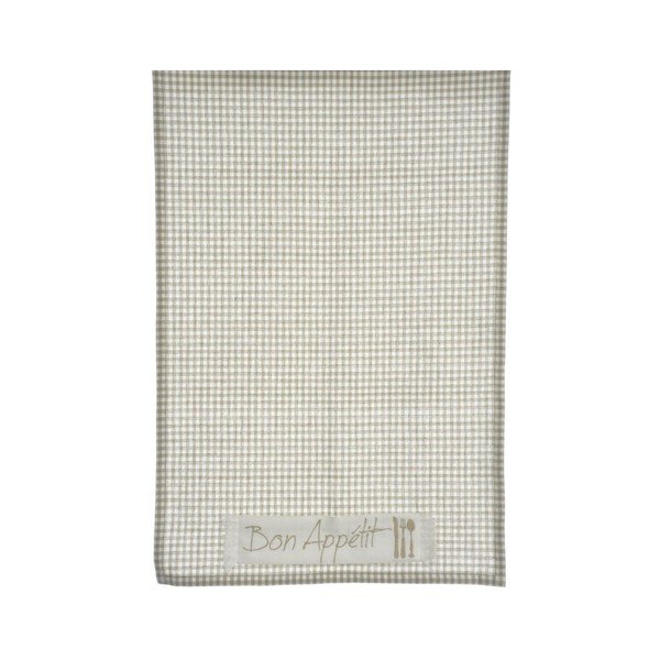 Běhoun Vichy Beige, 50x150 cm