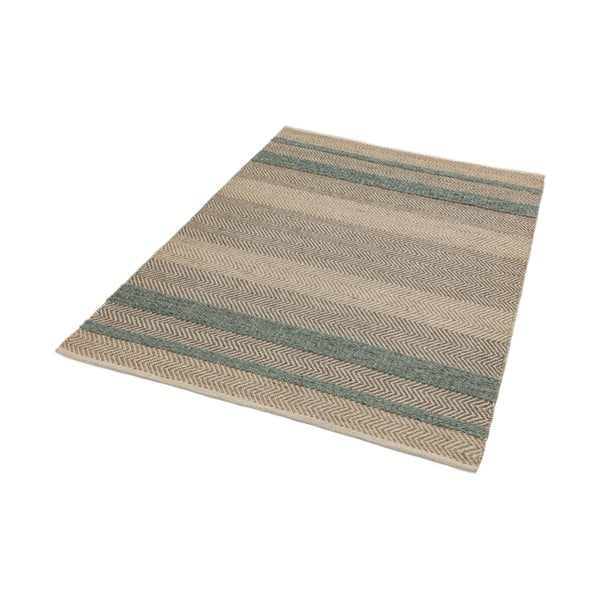 Кафяво-тюркоазен килим , 160 x 230 cm Fields - Asiatic Carpets-image-1