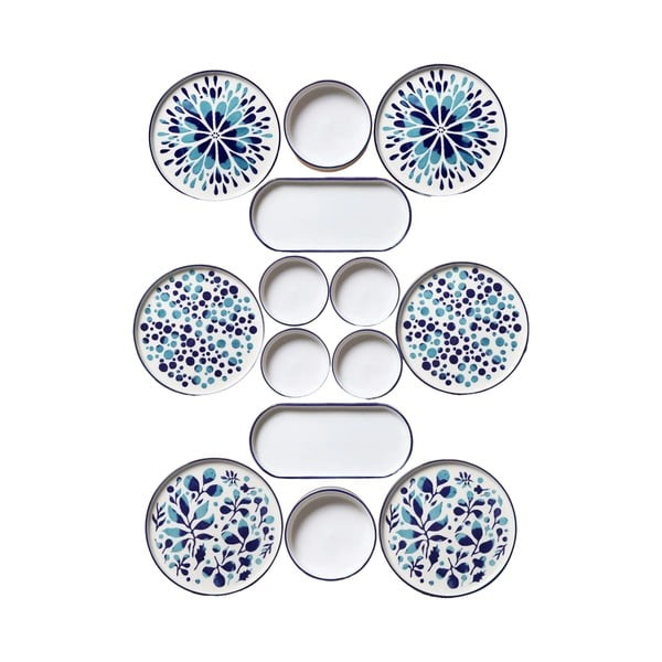 Керамичен комплект за хранене 14 бр. – Hermia