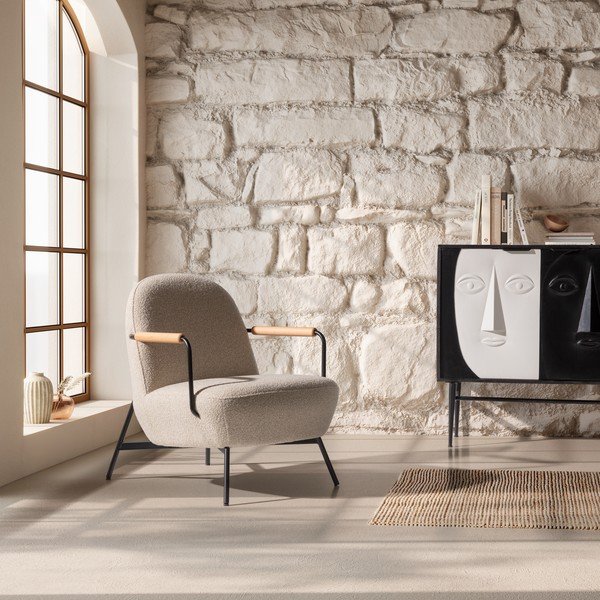 Бежово кресло Regi – MOME-image-1