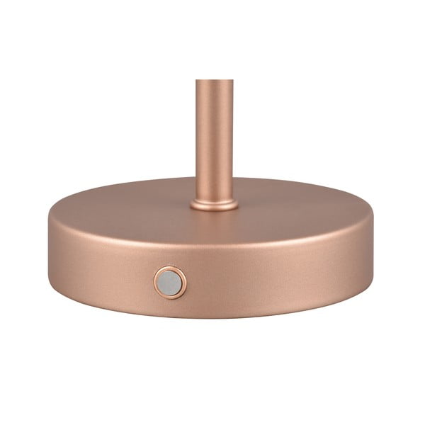 LED настолна лампа с възможност за димиране от мед (височина 30 cm) Jeff - Reality-image-2