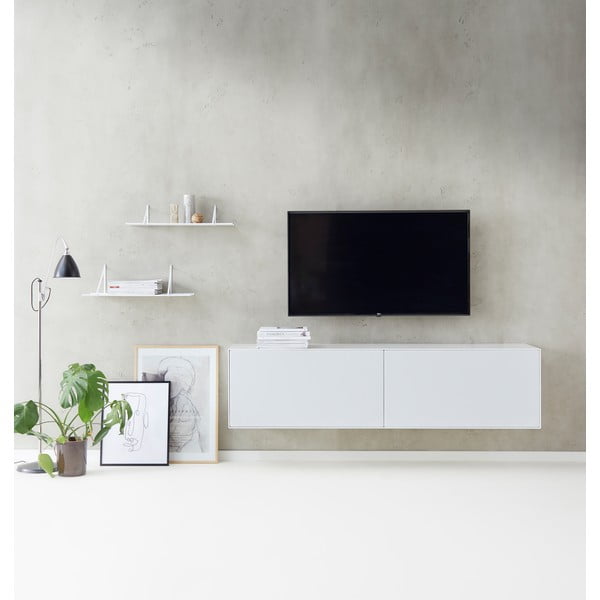 Бял скрин за телевизор Edge by Hammel - Hammel Furniture-image-1