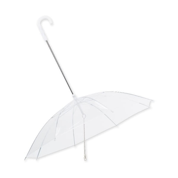 Transparentní holový deštník pro psy Moon Dog, ⌀ 66 cm