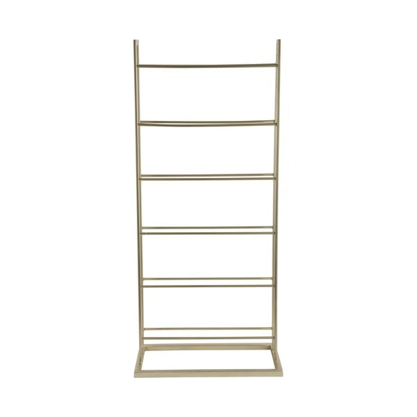 Метален стелаж за вино в златист цвят брой бутилки 5 38x84,5x20 cm Single Floor – PT LIVING