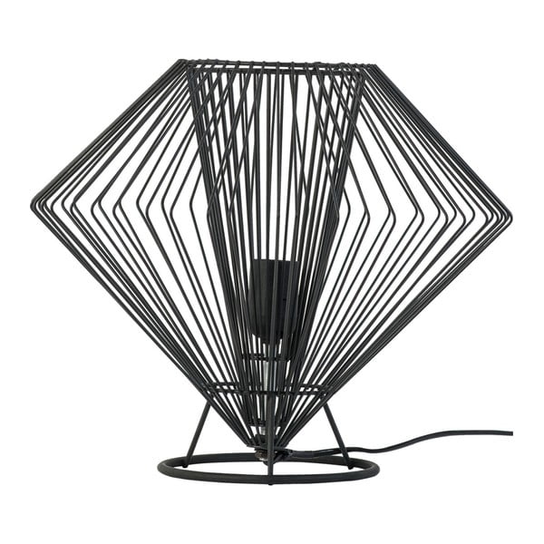 Черна настолна лампа , ⌀ 37 cm Cesto - Vox
