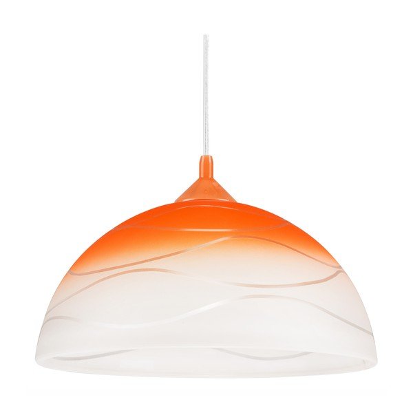 Оранжево висящо осветително тяло ø 30 cm Sfera – LAMKUR-image-4