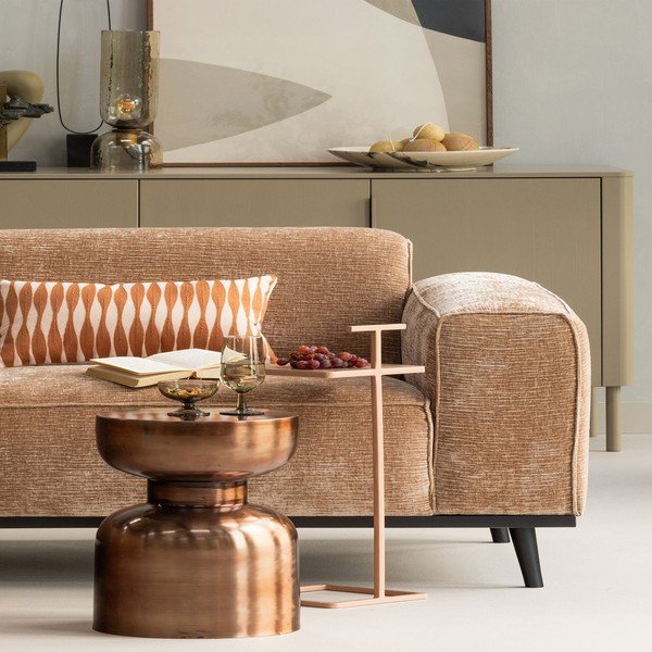 Метална кръгла странична масичка ø 30 cm Frits – WOOOD-image-2