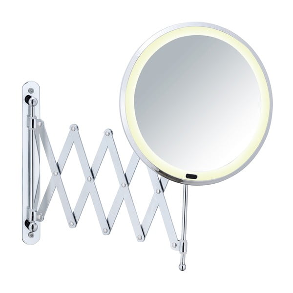 Козметично огледало с осветление/увеличение ø 20 см Barona – Wenko