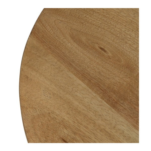 Кръгла странична масичка от масивно манго ø 40 cm Mao – Ixia-image-3